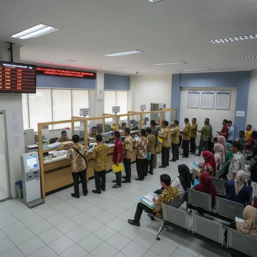 sistem antrian kantor pemerintahan