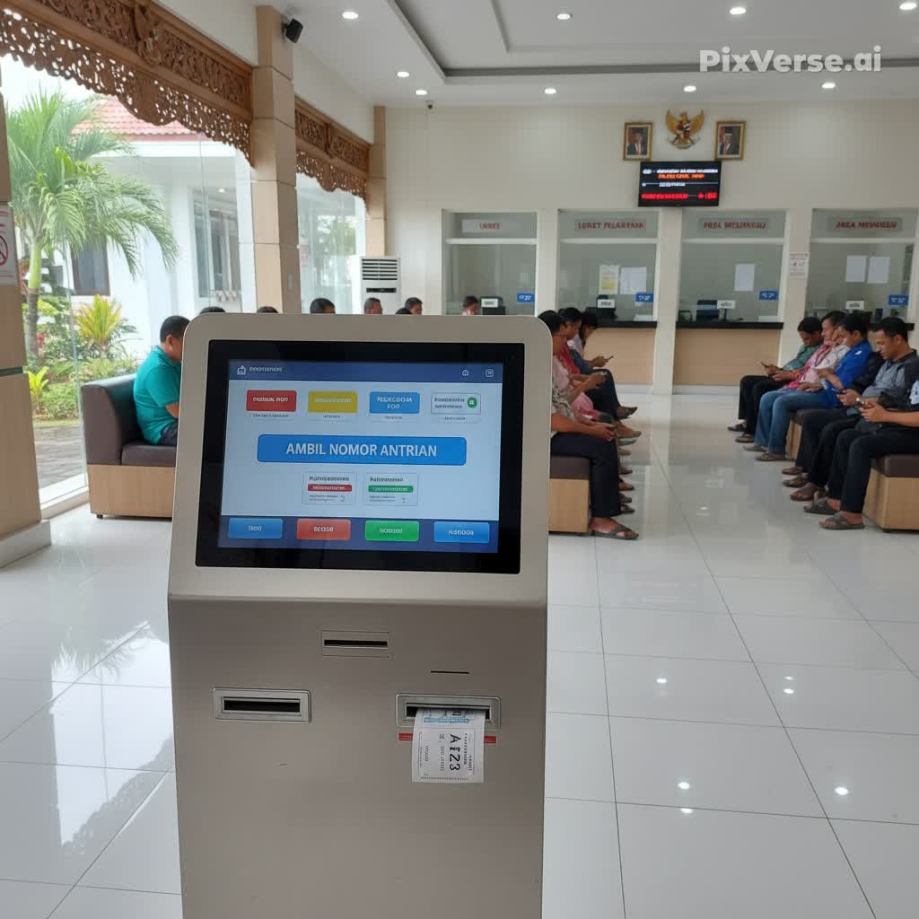 Sistem Antrian Loket Pelayanan Digital untuk Layanan Publik Cepat
